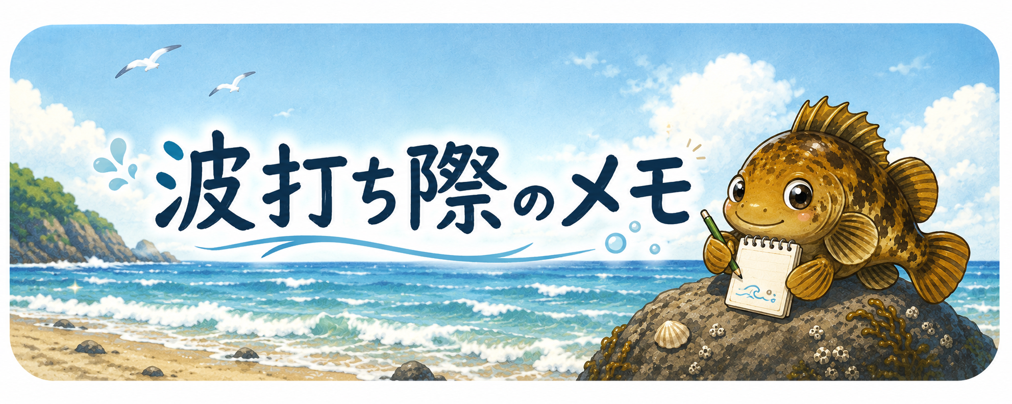 波打ち際のメモ